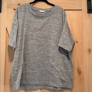 Oversized Silence + Noise Heathered Gray Tee